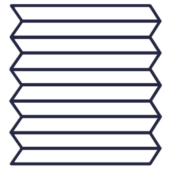 Pleated blinds